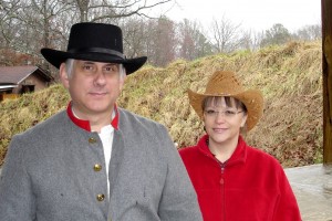 Crazy Lady And Grey Rider, Her Shooting Partner.