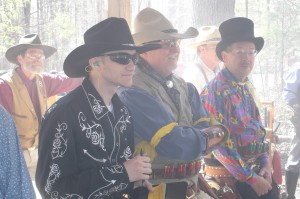 L-R: Tellico (back), Marshal W.D., Lightning McCoy & T-Bone Angus