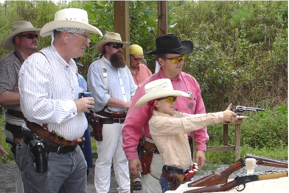 Ranger Ben Shoots His 1st Ocoee Ranger Match, Coached by His Paw, Double Barrel, & Timed by Pleasant.
