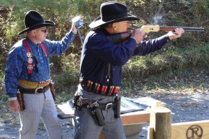 Dustin Clays shoots Horseshoe John Times